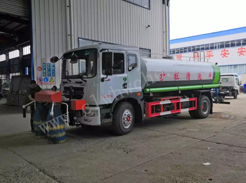 東風D9型10方前置護欄清洗車廠家 高速護欄清洗車價格 報價