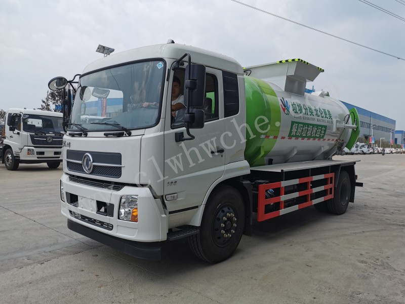 東風(fēng)天錦12方餐廚垃圾車