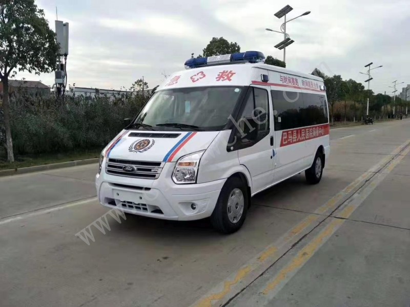 福特V348長軸中頂監護型救護車（客運版）