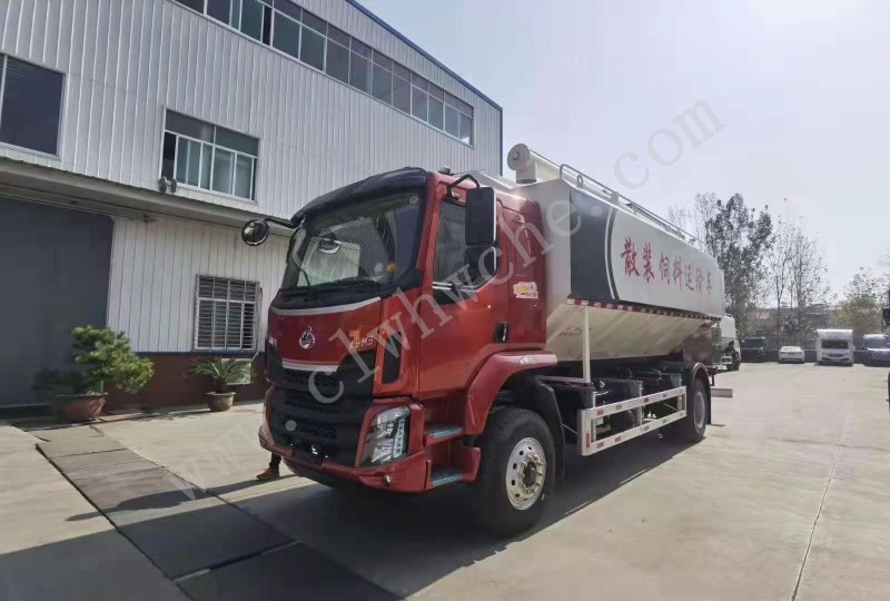 柳汽28方散裝飼料運(yùn)輸車  散裝飼料運(yùn)輸車價(jià)格